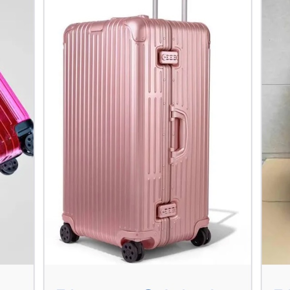 original brand new rimowa in rose pink quartz - with warranty